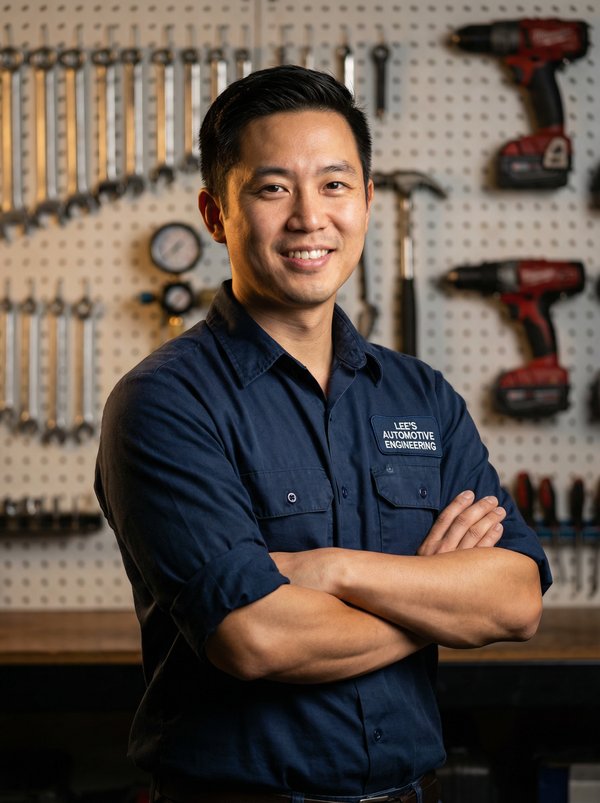 91首席修车改装工程师陈志远